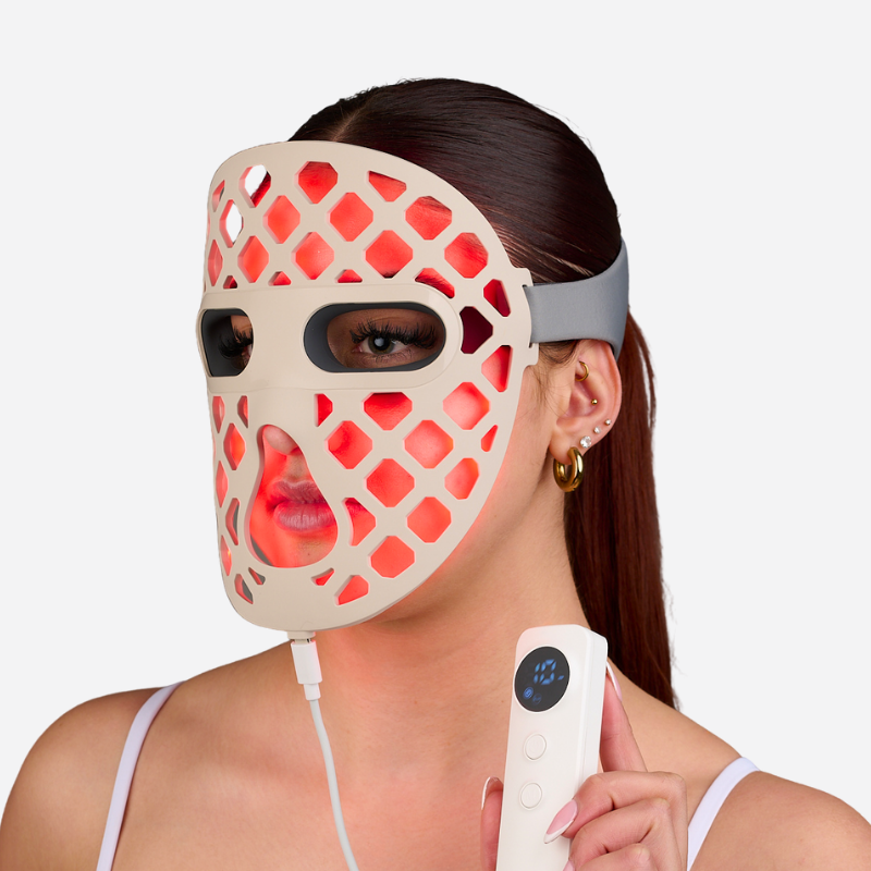 PureGlow Ultralite Silicon LED Face Mask